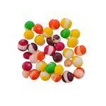 Experience the satisfying crunch of freeze-dried Skittles! Freeze Dried Rainbow Puffs deliver intense fruity flavors in a light, crispy texture.