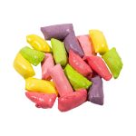 Freeze Dried Laffy Taffy transforms chewy taffy into light, crispy treats with intense fruit flavors. A must-try for candy lovers!