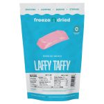 Crunchy freeze-dried Laffy Taffy bursting with fruity flavors. A fun, mess-free way to enjoy your favorite chewy candy in a crispy new texture.