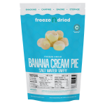 Freeze Dried Salt Water Taffy - Banana Cream Pie